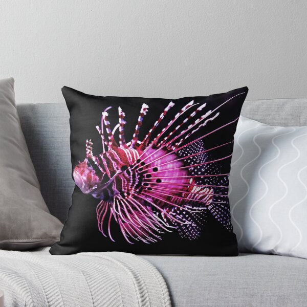 Item preview, Sea Life Neon Pink LionFish designed and sold by TheWildFlix.