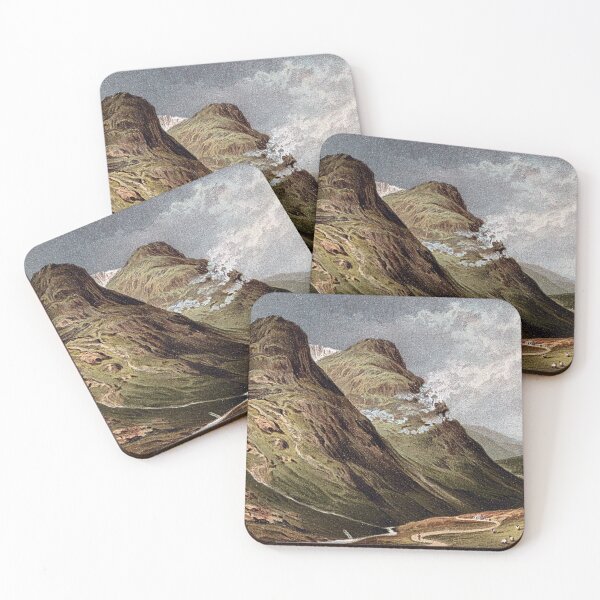 Item preview, Vintage Illustration of The Pass Of Glencoe, Highlands designed and sold by yourscotland.