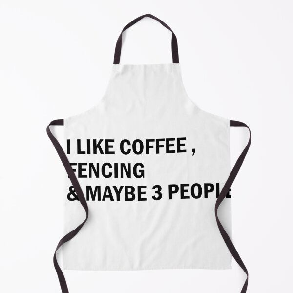 Item preview, I like coffee, fencing and maybe 3 people designed and sold by abdelhay31.