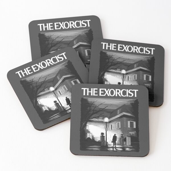 Item preview, The Exorcist Movie Illustration With Title designed and sold by burrotees.