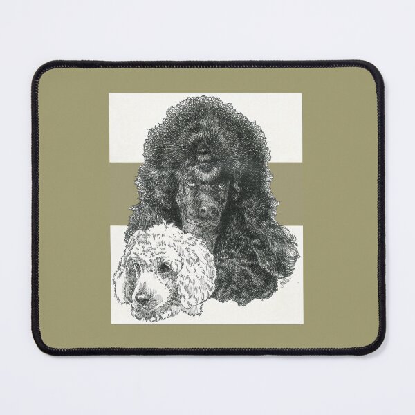 Item preview, Poodle (standard) Father & Son designed and sold by BarbBarcikKeith.