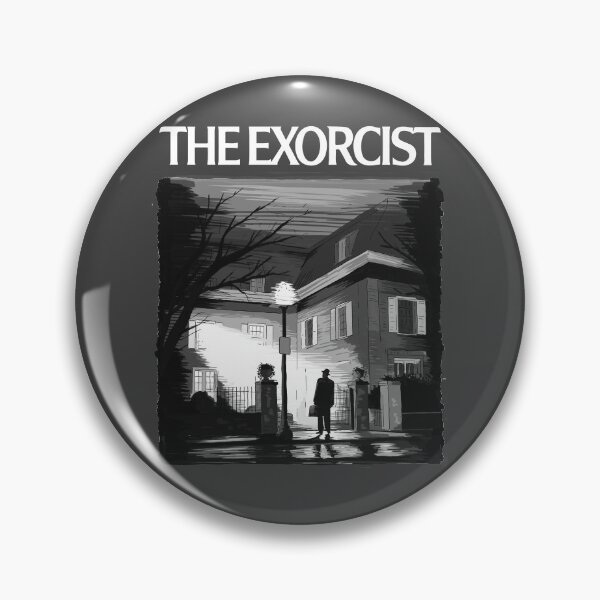 Item preview, The Exorcist Movie Illustration With Title designed and sold by burrotees.