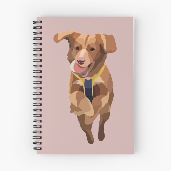 Item preview, Flyball Toller Dog Portrait Digital Illustration designed and sold by sherylwylie.
