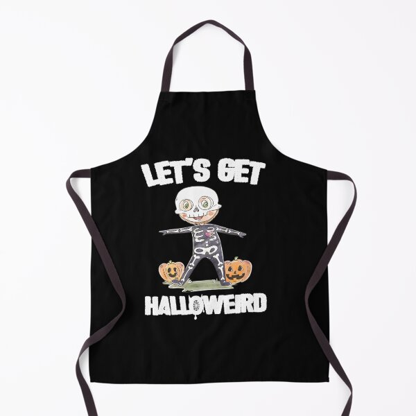 Item preview, Let's Get Halloweird Skeleton And Scary Pumpkin designed and sold by gsnepu.
