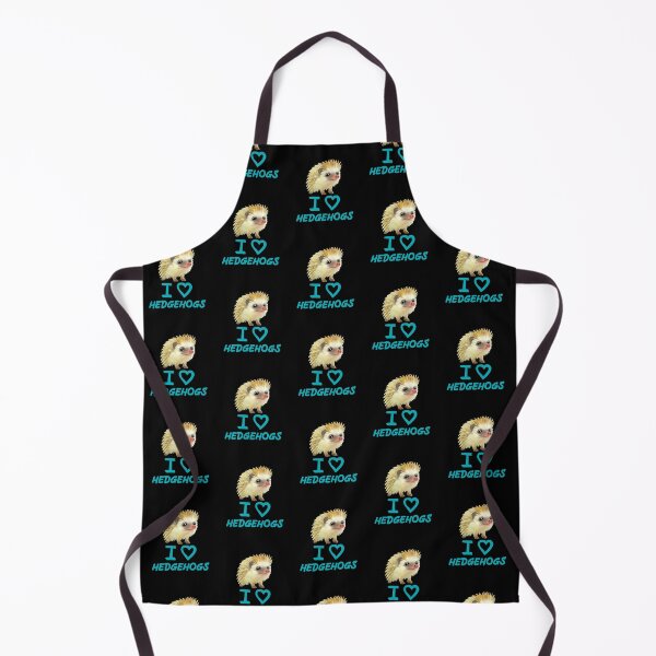 Artikelvorschau, Blue Funny I Love Igel für Igelliebhaber entworfen und verkauft von Mochi-Merch.