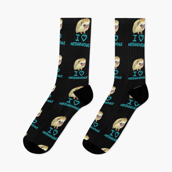 Artikelvorschau, Blue Funny I Love Igel für Igelliebhaber entworfen und verkauft von Mochi-Merch.