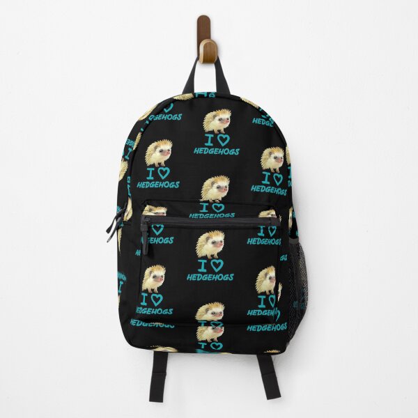 Item preview, Blue Funny I Love Hedgehogs for Hedgehog Lovers designed and sold by Mochi-Merch.