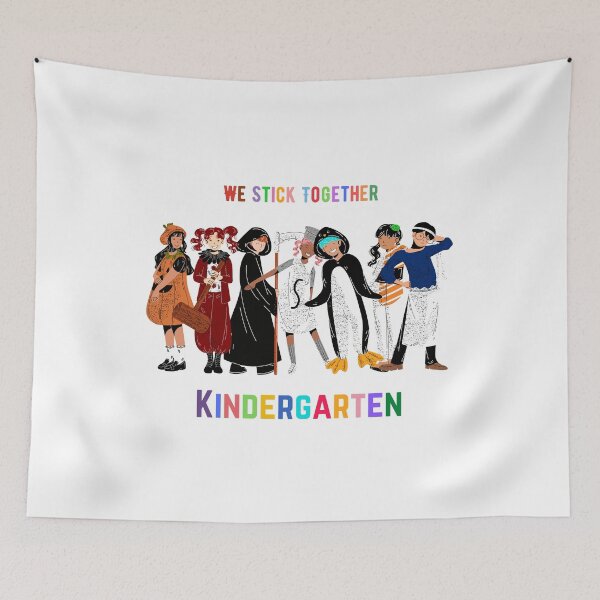 Item preview, We Stick Together Kindergarten designed and sold by MYNTLYF.