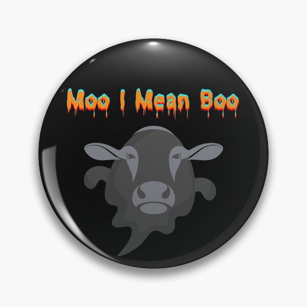Item preview, Moo I Mean Boo Halloween Cow Costume designed and sold by Bwaichigo.