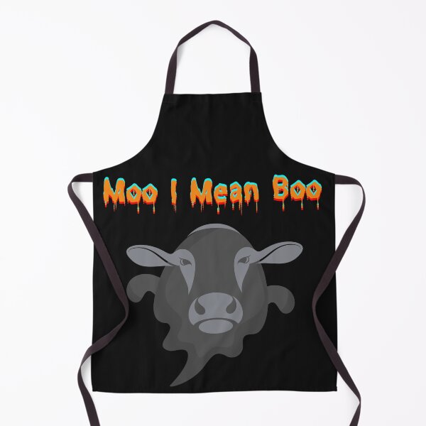 Item preview, Moo I Mean Boo Halloween Cow Costume designed and sold by Bwaichigo.