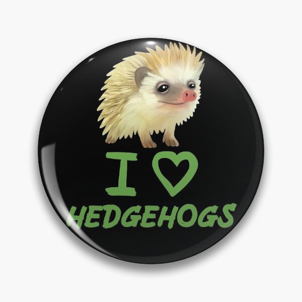 Artikelvorschau, Green Funny I Love Igel für Igelliebhaber entworfen und verkauft von Mochi-Merch.
