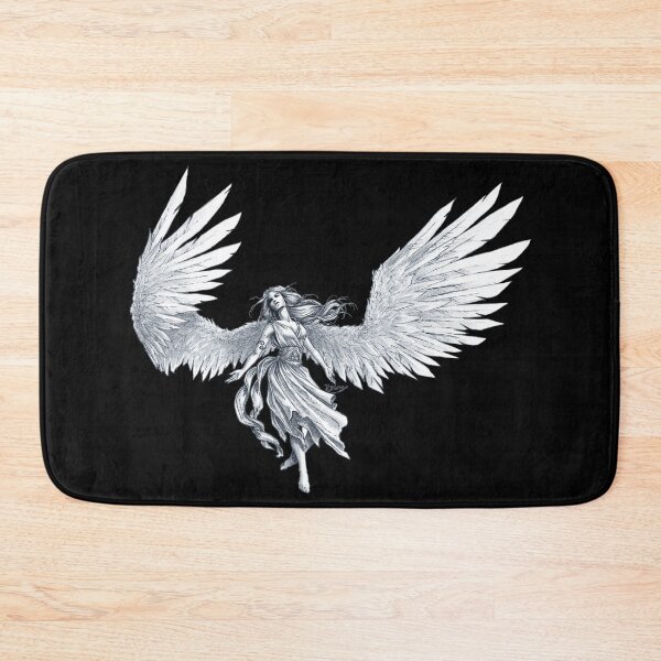 Item preview, Angel on black designed and sold by Brina Williamson.