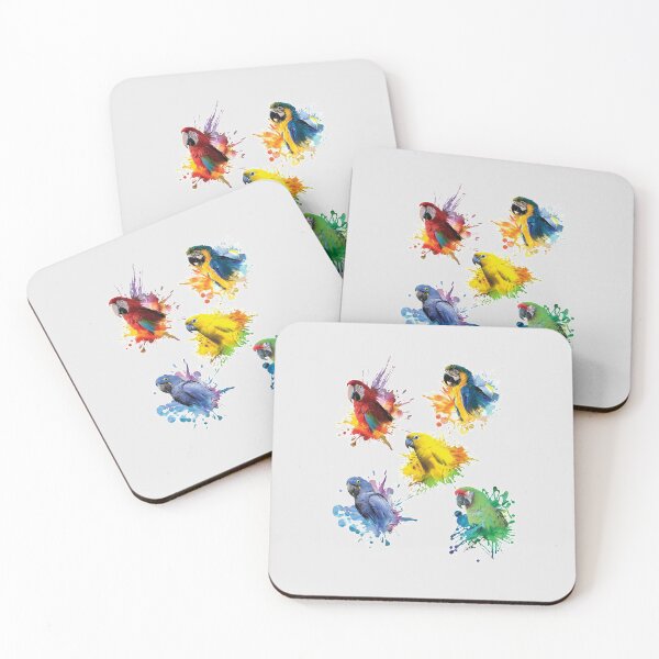 Item preview, Pattern Parrot Watercolor Splash Color Design designed and sold by catchyology.