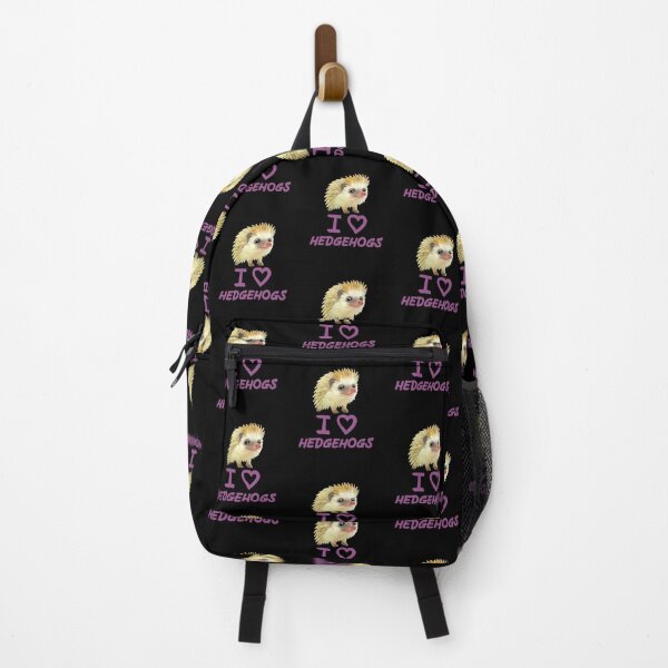 Artikelvorschau, Lila Lustig I Love Igel für Igelliebhaber entworfen und verkauft von Mochi-Merch.