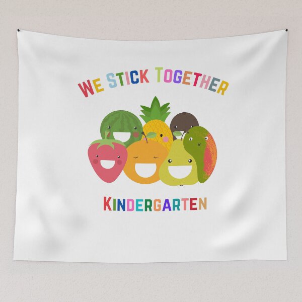 Item preview, We Stick Together Kindergarten designed and sold by MYNTLYF.