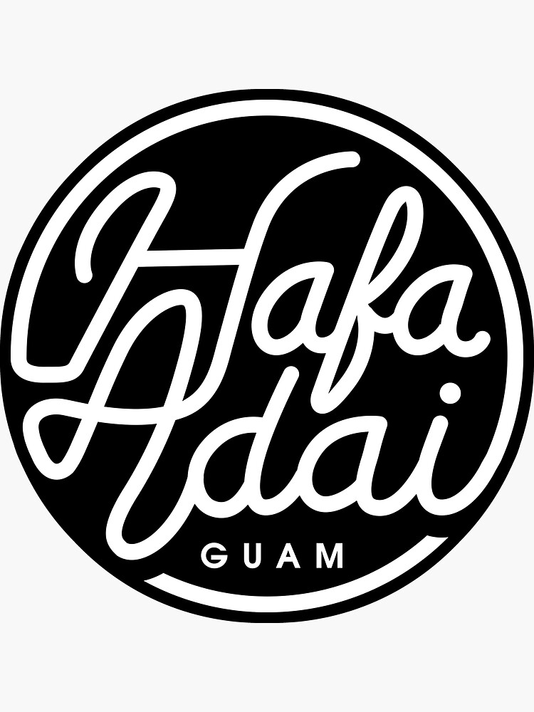 GUAM Hafa Adai Guamanian | Sticker