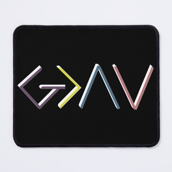 Item preview, God is Greater than my Highs and Lows, Christian Inspirational Design, Religious Sayings designed and sold by LifeCrush.