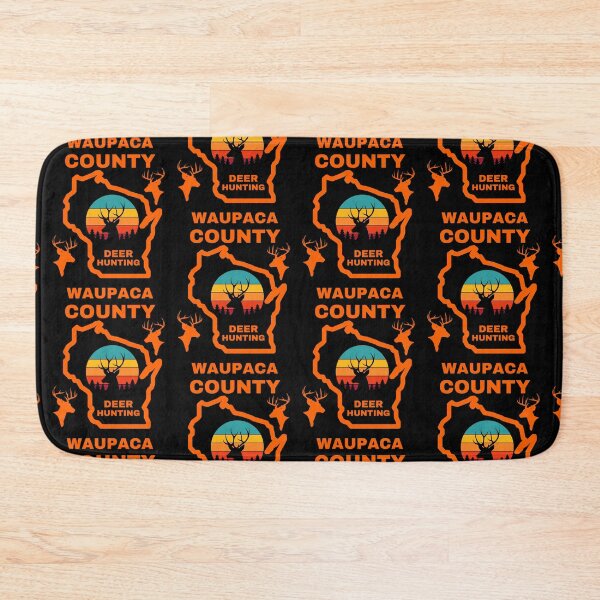 Item preview, Wisconsin Deer Hunter Waupaca County designed and sold by WoodburyLake.