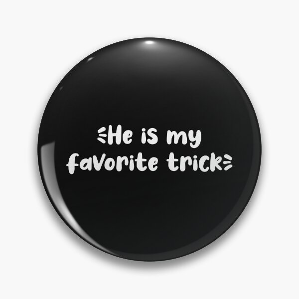 Item preview, He is my favorite trick black comfortable Halloween T-shirt designed and sold by Ahmer Qureshi.