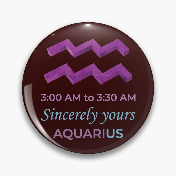 Item preview, Sincerely yours, Aquarius. designed and sold by VoloshenDesigns.