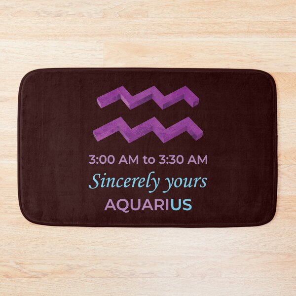 Item preview, Sincerely yours, Aquarius. designed and sold by VoloshenDesigns.