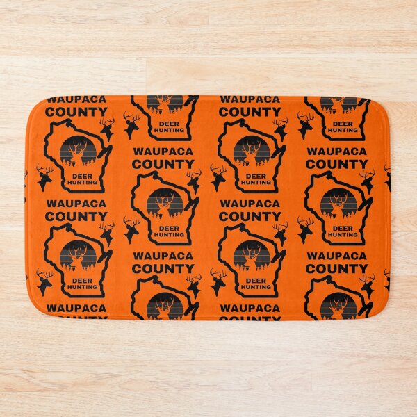 Item preview, Wisconsin Deer Hunter Waupaca County designed and sold by WoodburyLake.