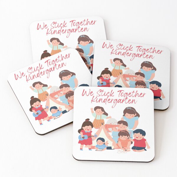 Item preview, We Stick Together Kindergarten designed and sold by MYNTLYF.