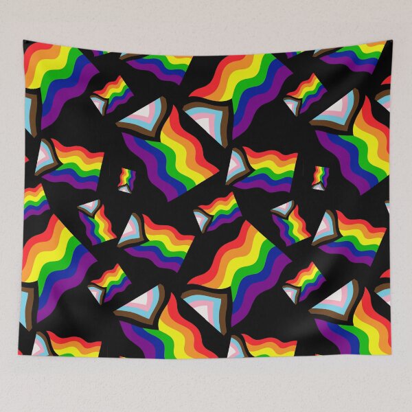 Item preview, Pattern Progress Pride Flag designed and sold by NYXFN.