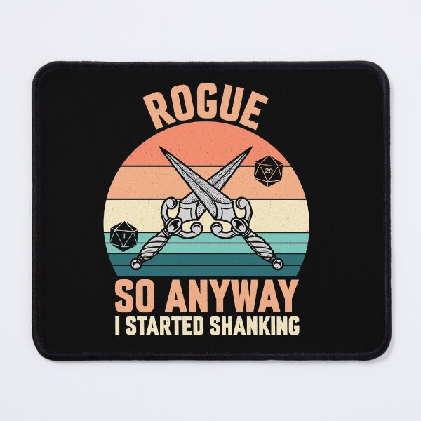 Item preview, DnD Rogue Shanking Retro designed and sold by Oof Designs.