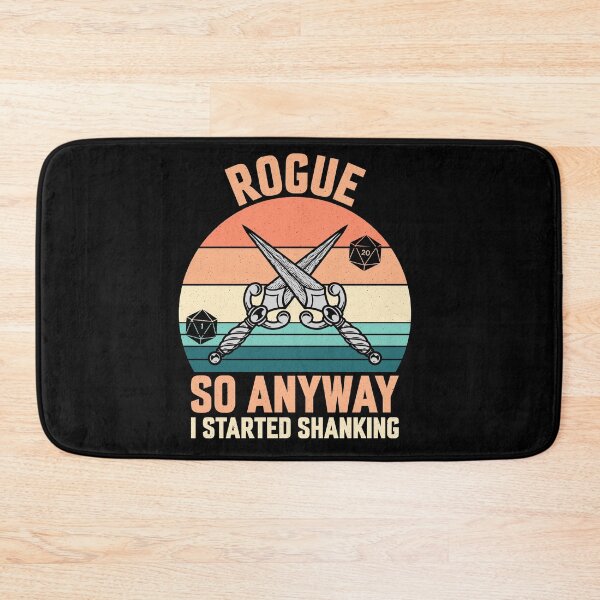 Item preview, DnD Rogue Shanking Retro designed and sold by Oof Designs.