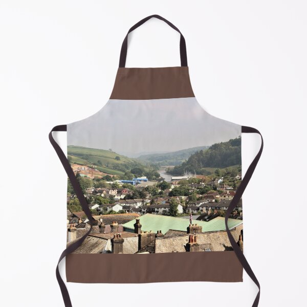 Item preview, View from the Totnes Castle to the River Dart designed and sold by Martha Sherman.