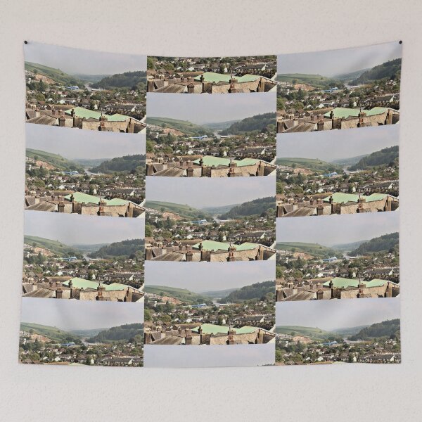 Item preview, View from the Totnes Castle to the River Dart designed and sold by Martha Sherman.