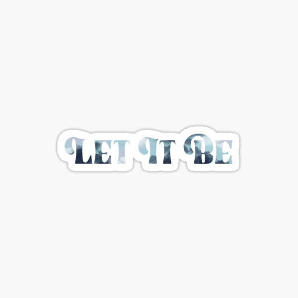 Item preview, Let It Be  designed and sold by moon-me98.