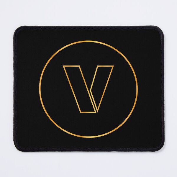 Item preview, Gold letter V designed and sold by HBWOLFARTS.