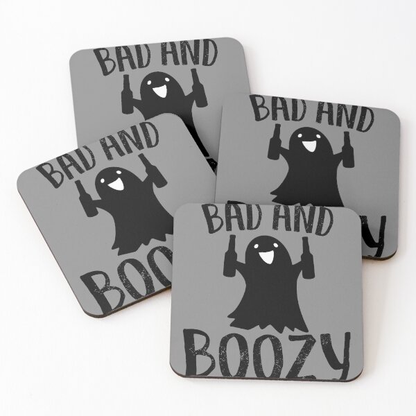 Item preview, Halloween Bad And Boozy Ghost T Shirt Funny Gift Women designed and sold by DyanStoy.