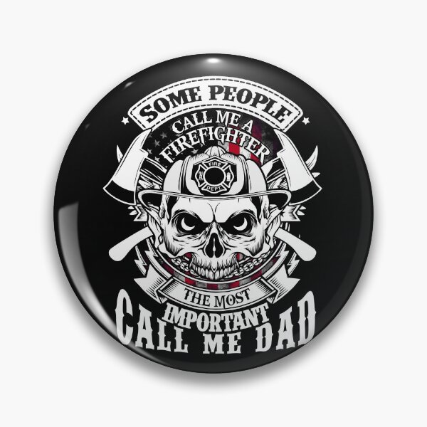 Item preview, Vintage Firefighter Dad designed and sold by Gothic Fantasy.