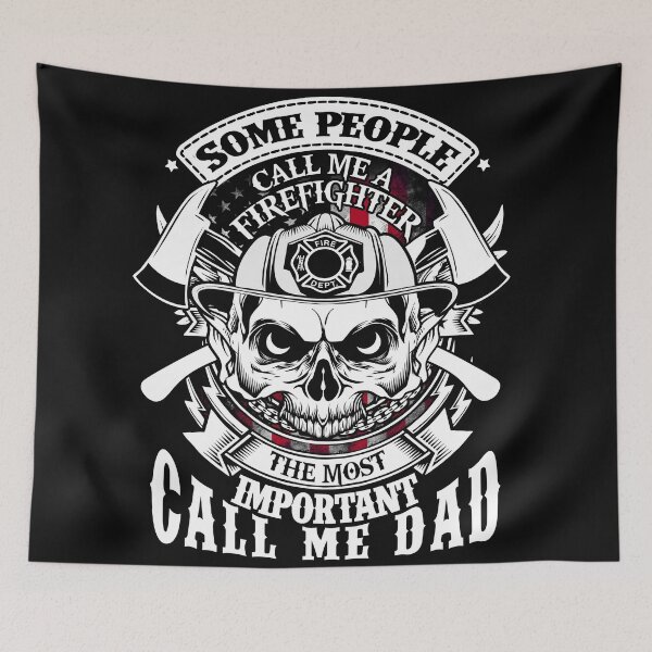 Item preview, Vintage Firefighter Dad designed and sold by Gothic Fantasy.
