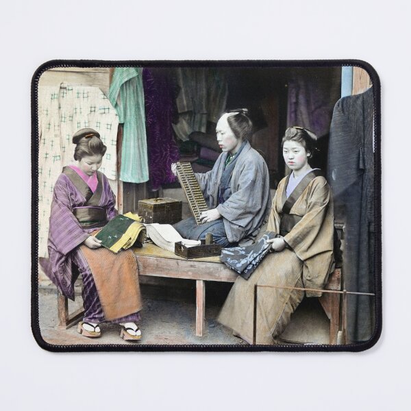 Item preview, 1870 Fabric Dealer of Japan designed and sold by retrophotoworks.