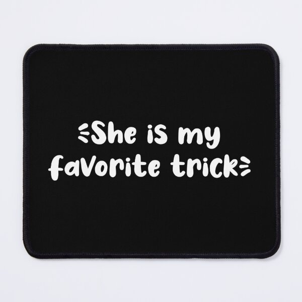 Item preview, She is my favorite trick black comfortable Halloween T-shirt designed and sold by Ahmer Qureshi.