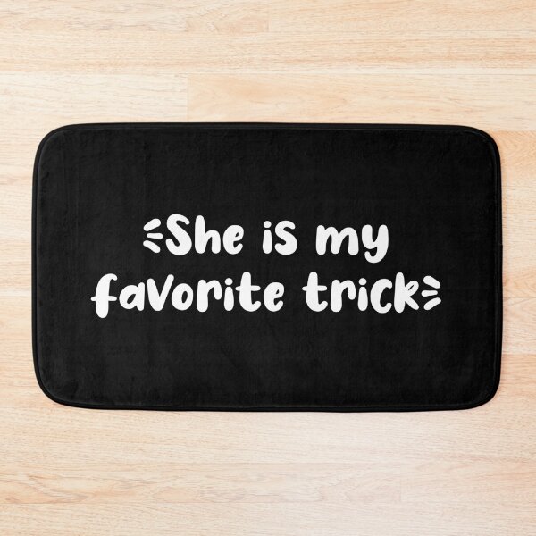 Item preview, She is my favorite trick black comfortable Halloween T-shirt designed and sold by Ahmer Qureshi.
