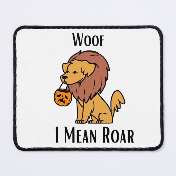 Item preview, WOOF I MEAN ROAR DOG IN LION COSTUME designed and sold by billionairebrnd.