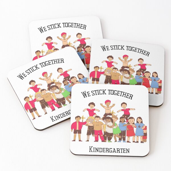 Item preview, We Stick Together Kindergarten designed and sold by MYNTLYF.