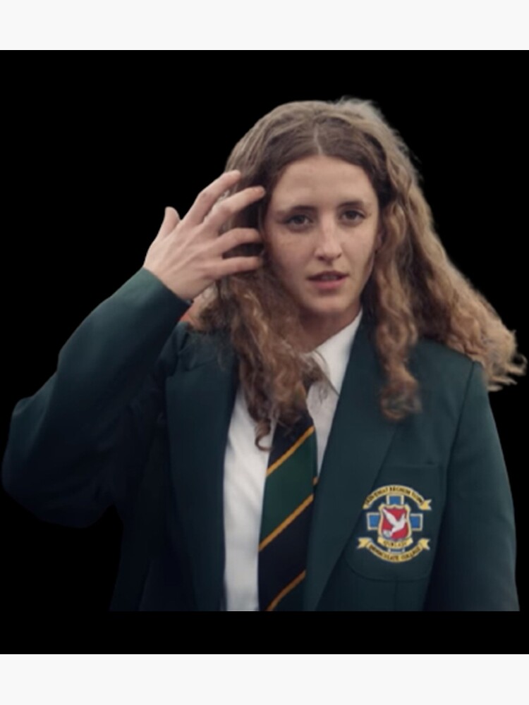 "Derry Girls Orla Mccool Sticker" Poster for Sale by mireenri Redbubble