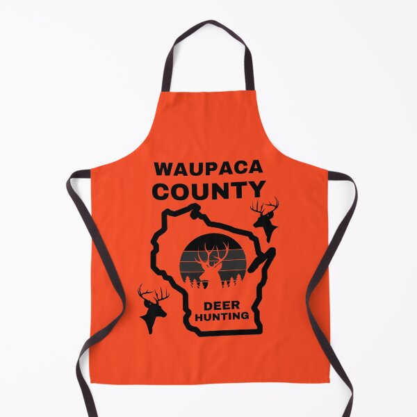 Item preview, Wisconsin Deer Hunter Waupaca County designed and sold by WoodburyLake.