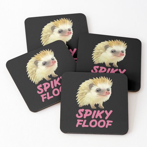 Artikelvorschau, Pink Spiky Floof für Igelliebhaber entworfen und verkauft von Mochi-Merch.