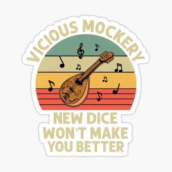 Item preview, Bard Vicious Mockery  designed and sold by Oof Designs.