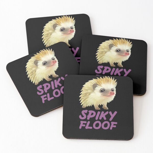 Artikelvorschau, Lila Spiky Floof für Igelliebhaber entworfen und verkauft von Mochi-Merch.