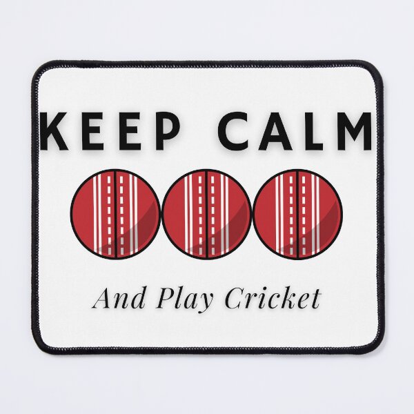 Item preview, Keep Calm And Play Cricket designed and sold by PHLDesign.