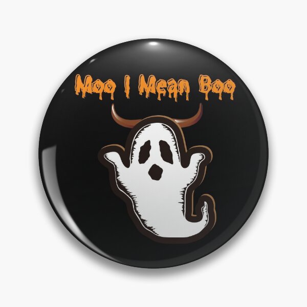 Item preview, Moo I Mean Boo Halloween Cow Ghost Costume designed and sold by Bwaichigo.