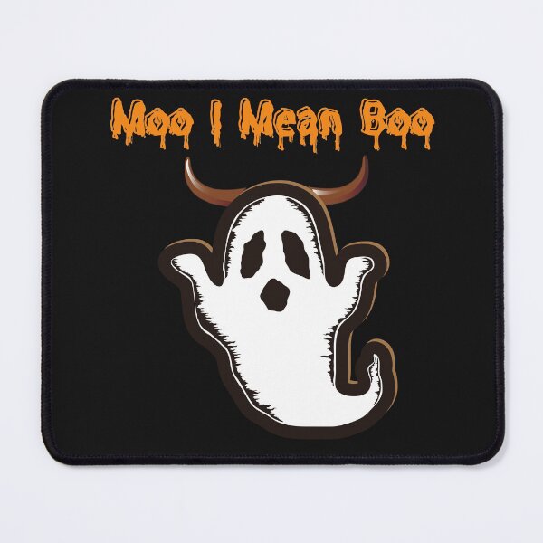 Item preview, Moo I Mean Boo Halloween Cow Ghost Costume designed and sold by Bwaichigo.